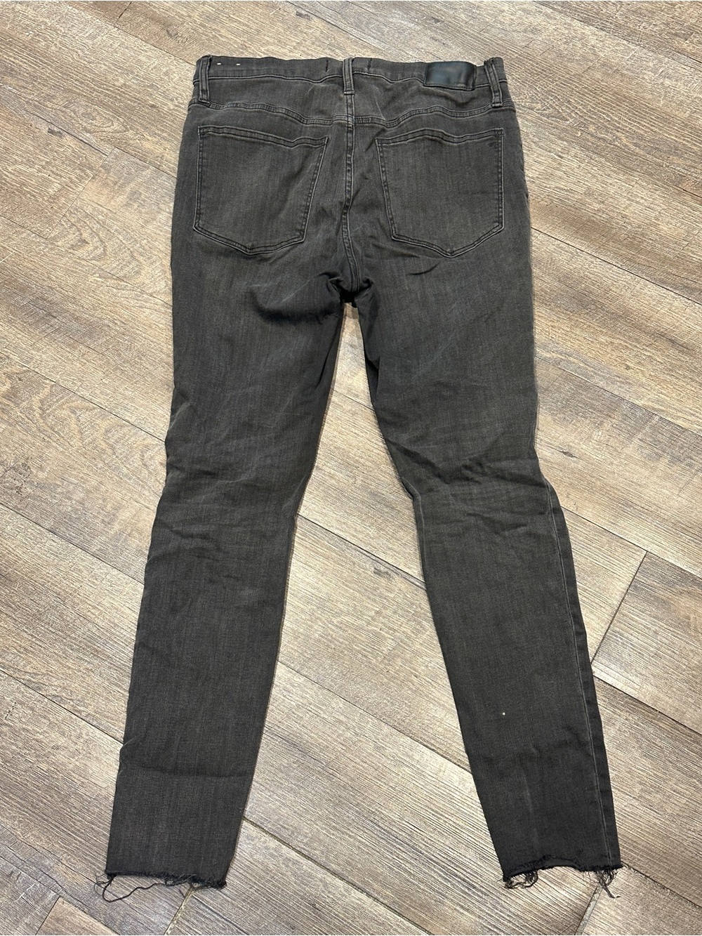 Madewell Black 9” Mid-Rise Skinny Jeans Size 30 - Picture 2 of 15